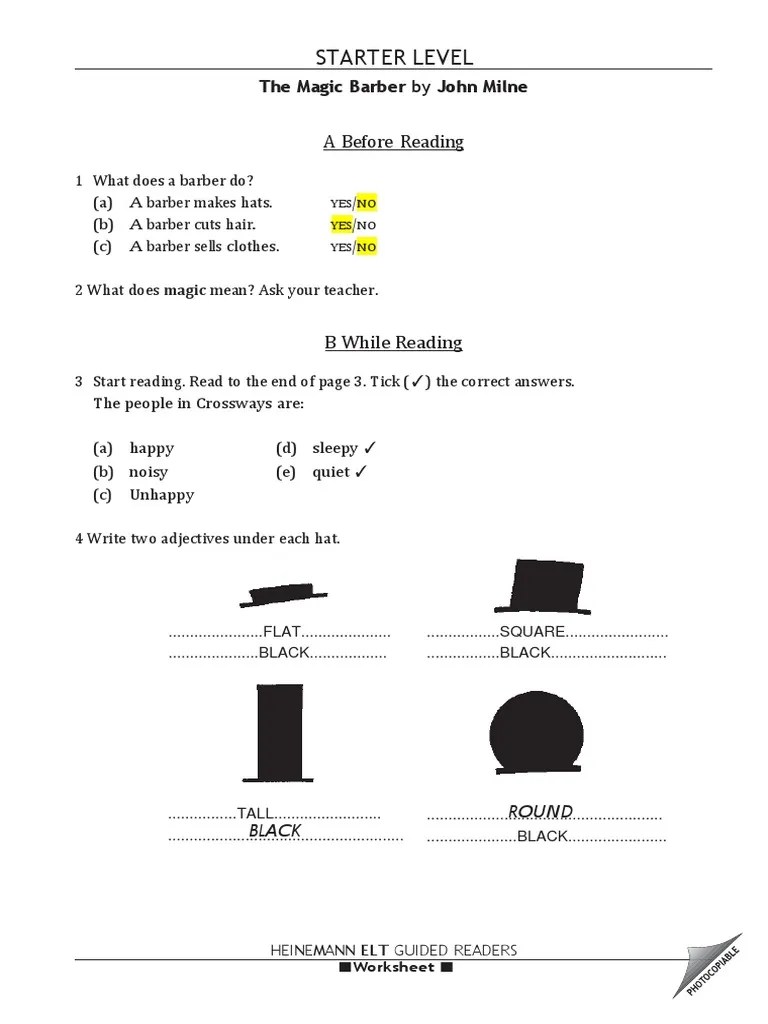 The Magic Barber PDF | PDF