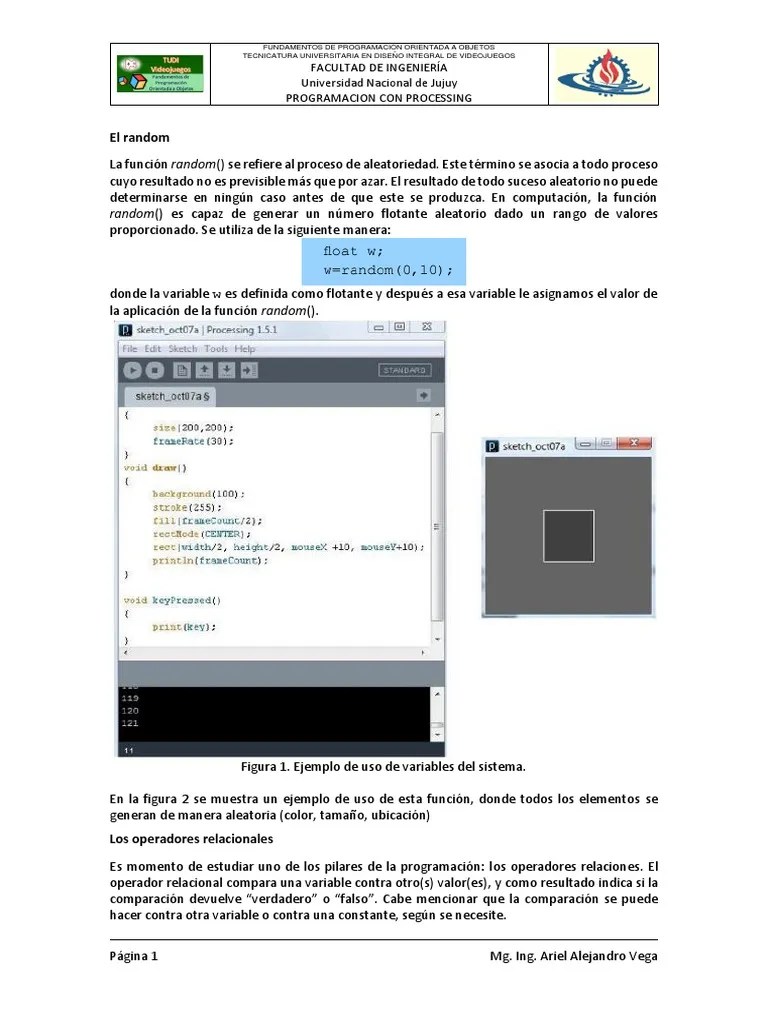 08 Progamación De Estructuras De Control Y Otros Aspectos PDF | PDF ...