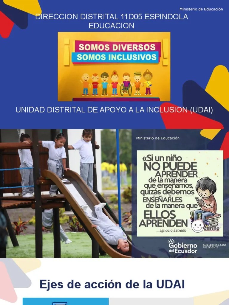 Educacion Inclusiva 2023 UDAI DECE | PDF | Maestros | Inclusión (Educación)