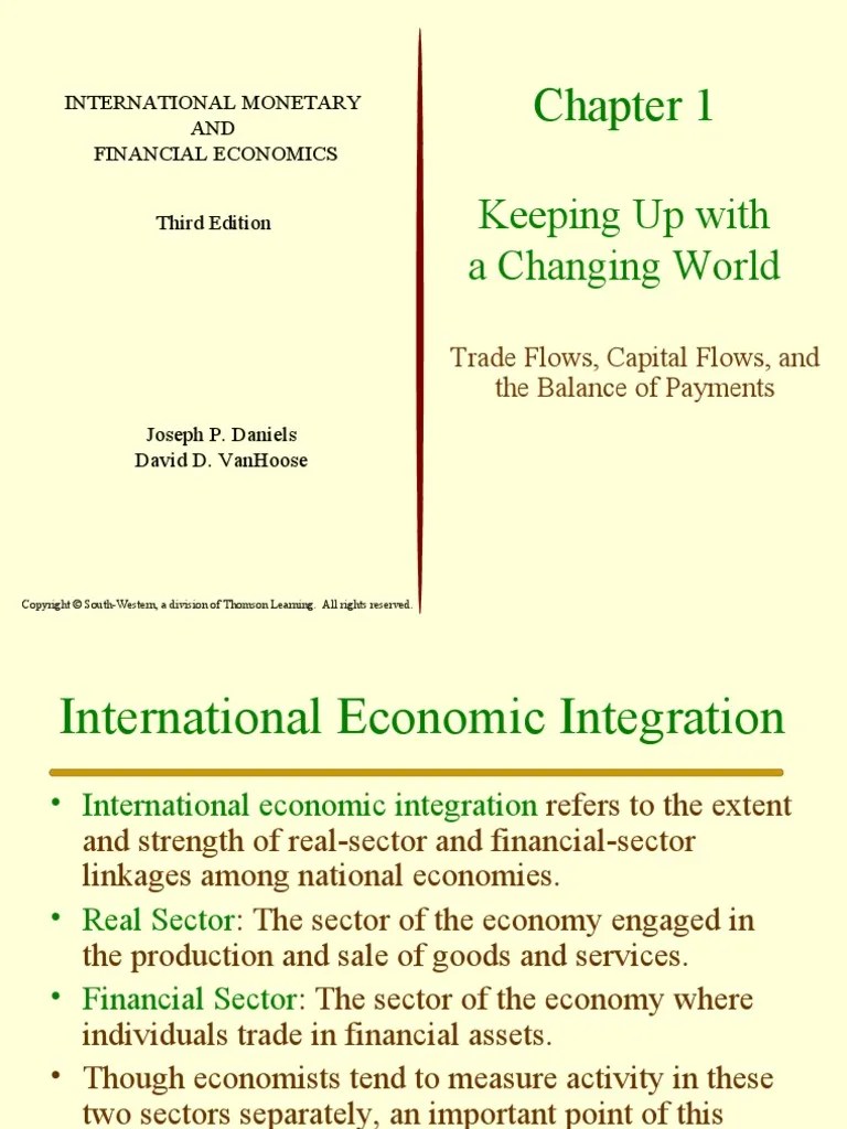 Ch01 BOP | PDF | Balance Of Payments | Debits And Credits