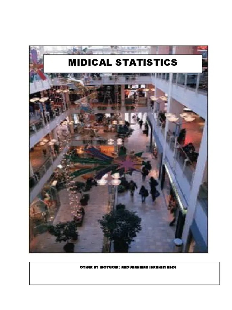 Bio Statistics | PDF | Variance | Mean