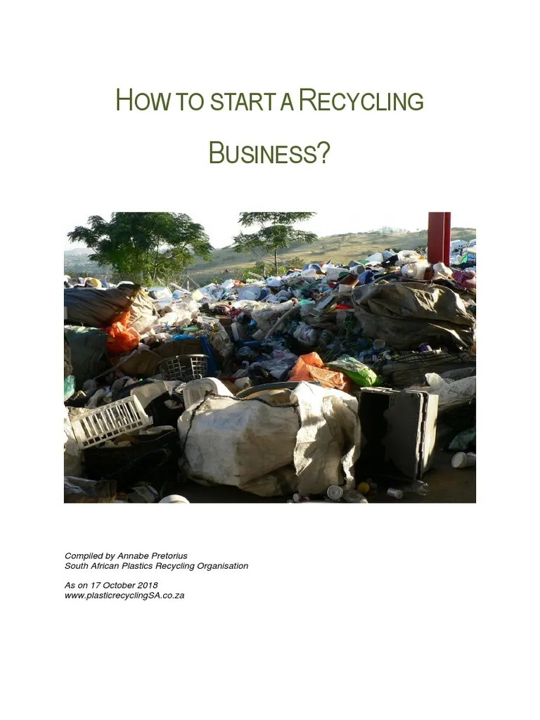 How To Start A Plastics Recycling Business | PDF | Polyvinyl Chloride ...