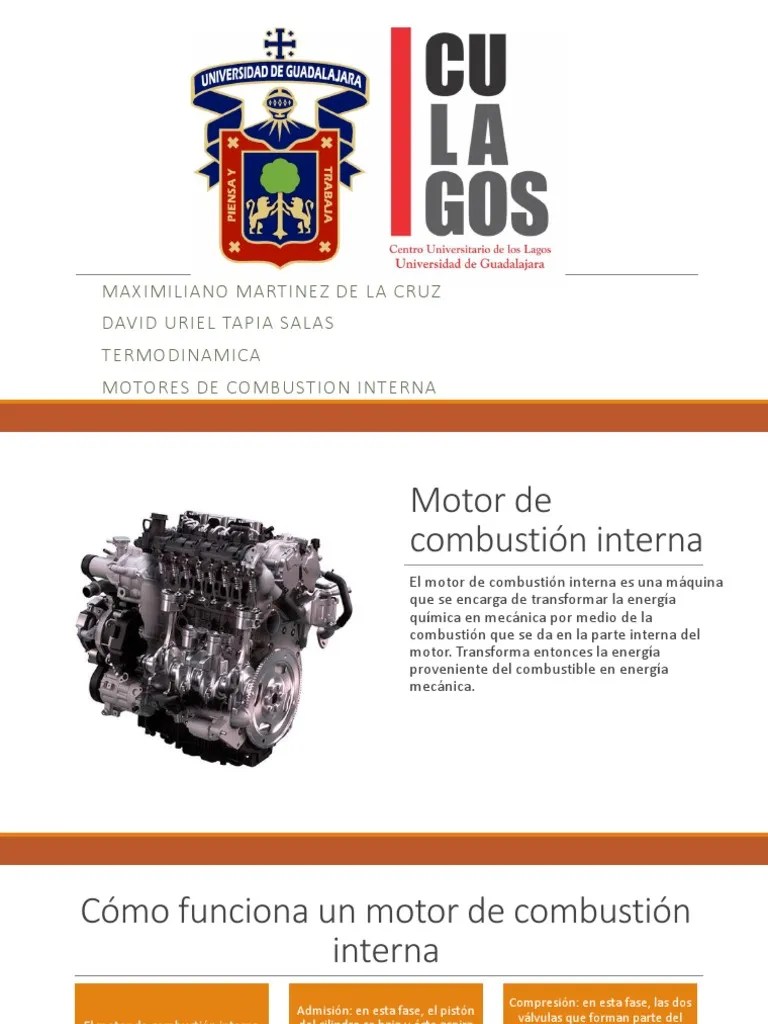 Motor De Combustion Interna 2 | PDF | Motor De Combustión Interna | Tecnología De Vehículos