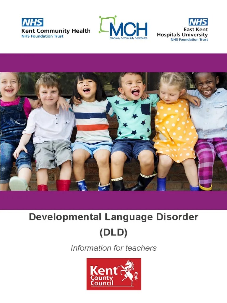 Developmental Language Disorder Leaflet Info For Teachers | PDF | Attention Deficit ...