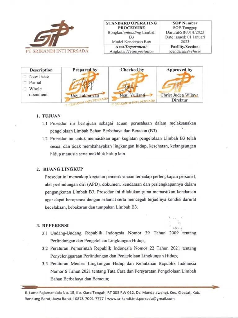 Sop Tanggap Darurat PDF | PDF