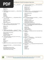 All Tenses - PDF Grammar Worksheet - B1 - T007 | PDF