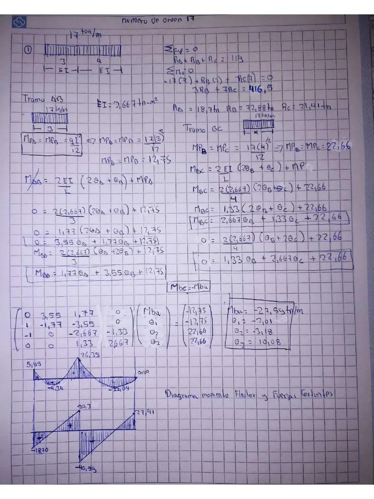 Examen Final Analisis Estructural 1 PDF | PDF