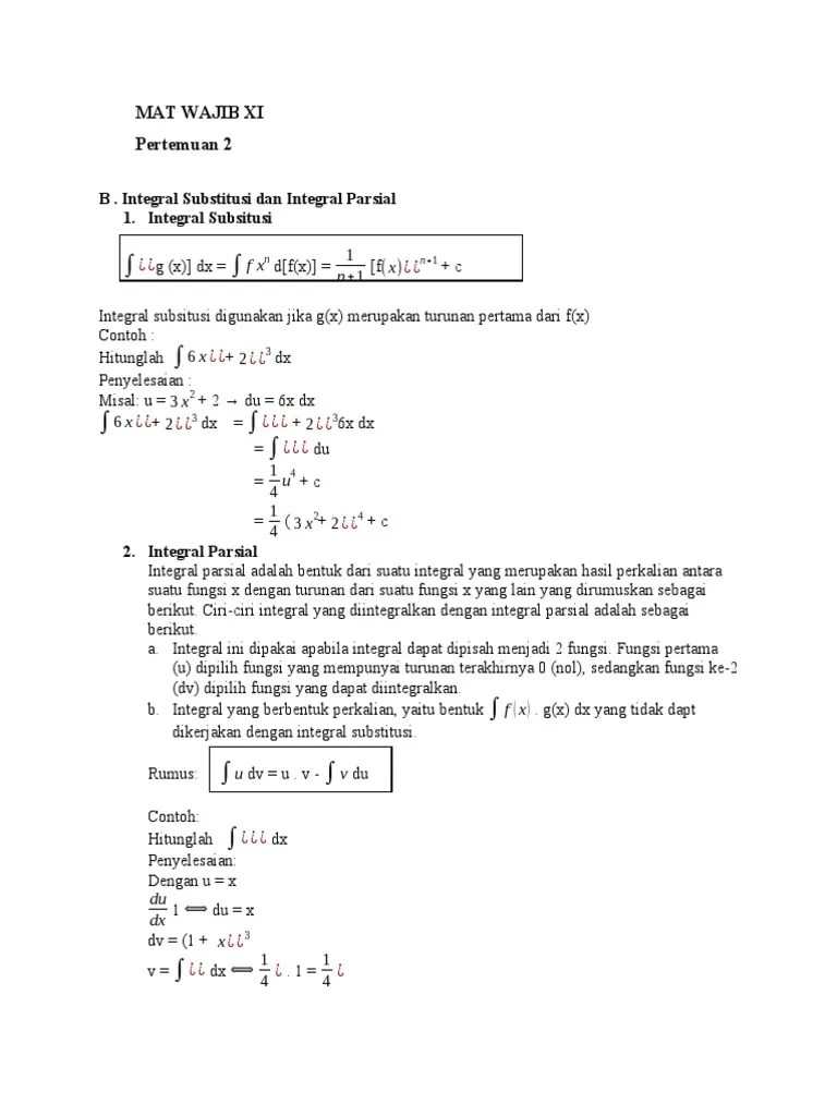 INTEGRAL CALCULUS FUNDAMENTALS | PDF