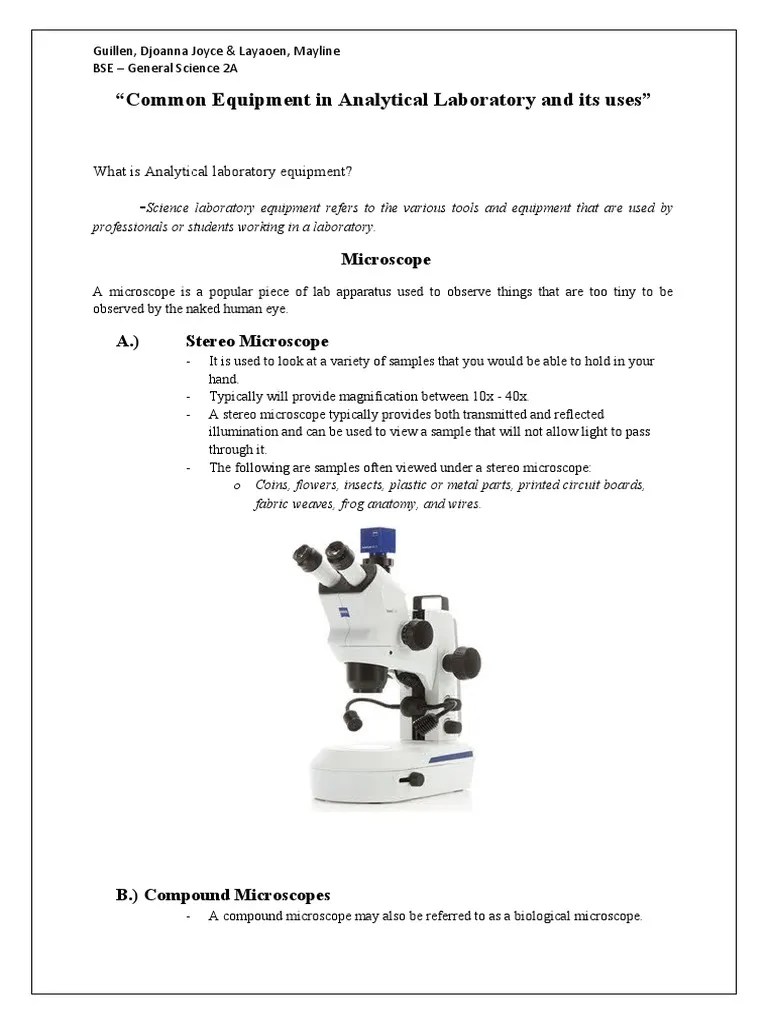 Lab Equipment PDF | PDF | Spectroscopy | Infrared Spectroscopy