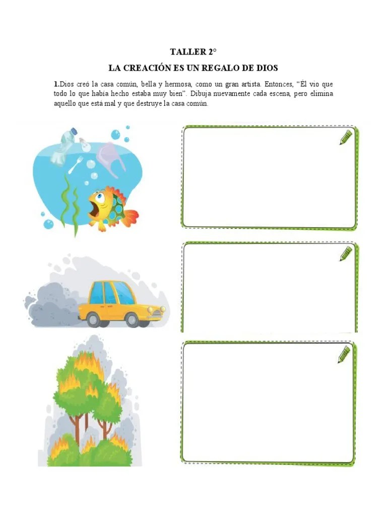 Taller La Creación De Dios | PDF