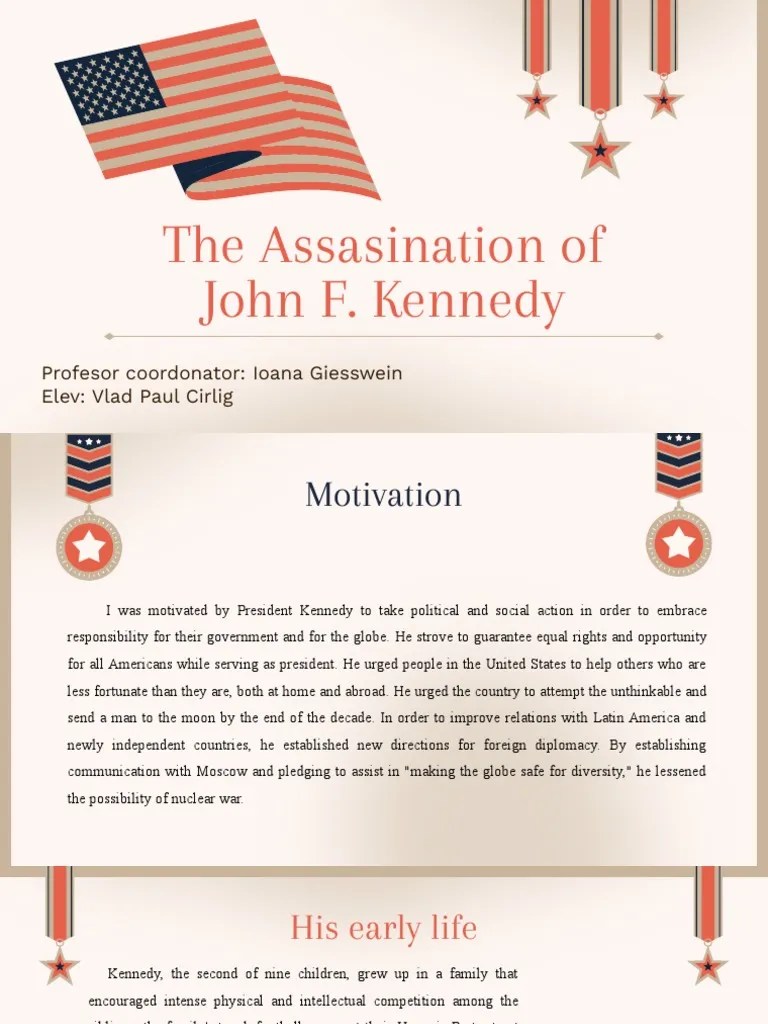 The Assasination Of John F. Kennedy PowerPoint | PDF | Assassination Of John F. Kennedy | Warren ...