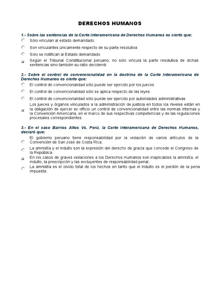 Derechos Humanos | PDF