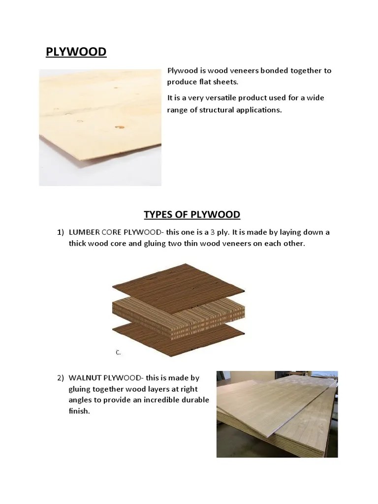 PLYWOOD | PDF