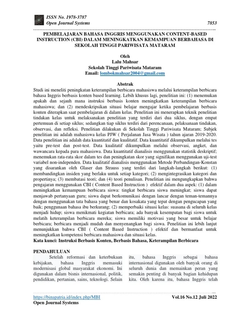 A Study On Vocabulary-Learning Problems Encountered By BA English ...