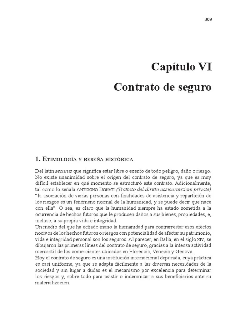 Contrato De Seguro | PDF | Seguro | Seguro De Propiedad