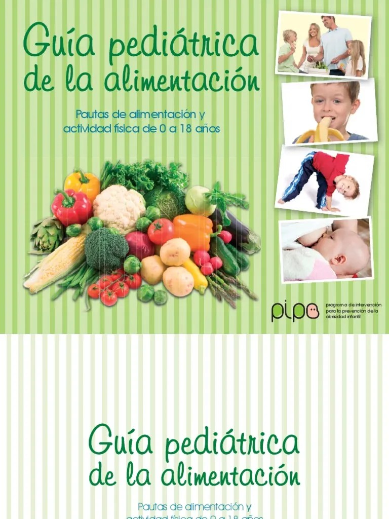 Guia Alimentacion Infantil | PDF | Nutrientes | Carbohidratos