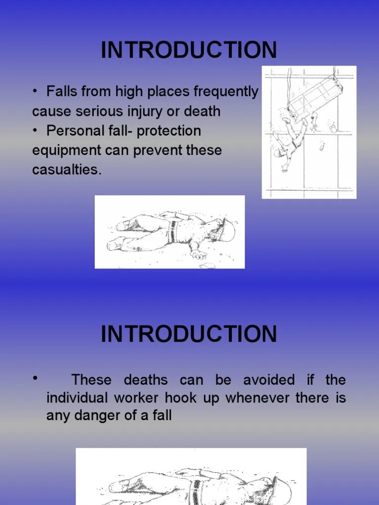 Personal Fall Protection-6 | PDF | Manufactured Goods | Equipment