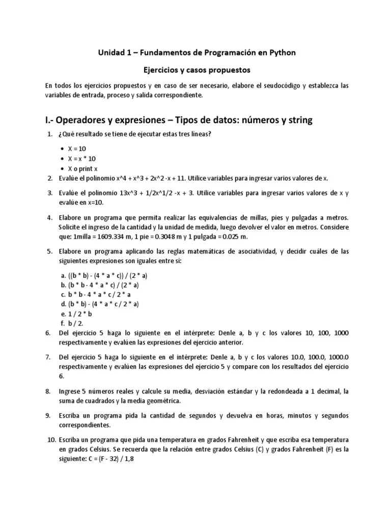 Ejercicios Y Casos Propuestos (Software Para Ingenieros) | PDF | Ingeniería De Software ...