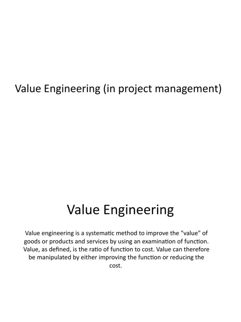 Value Engineering | PDF | 3 D Printing | Materials