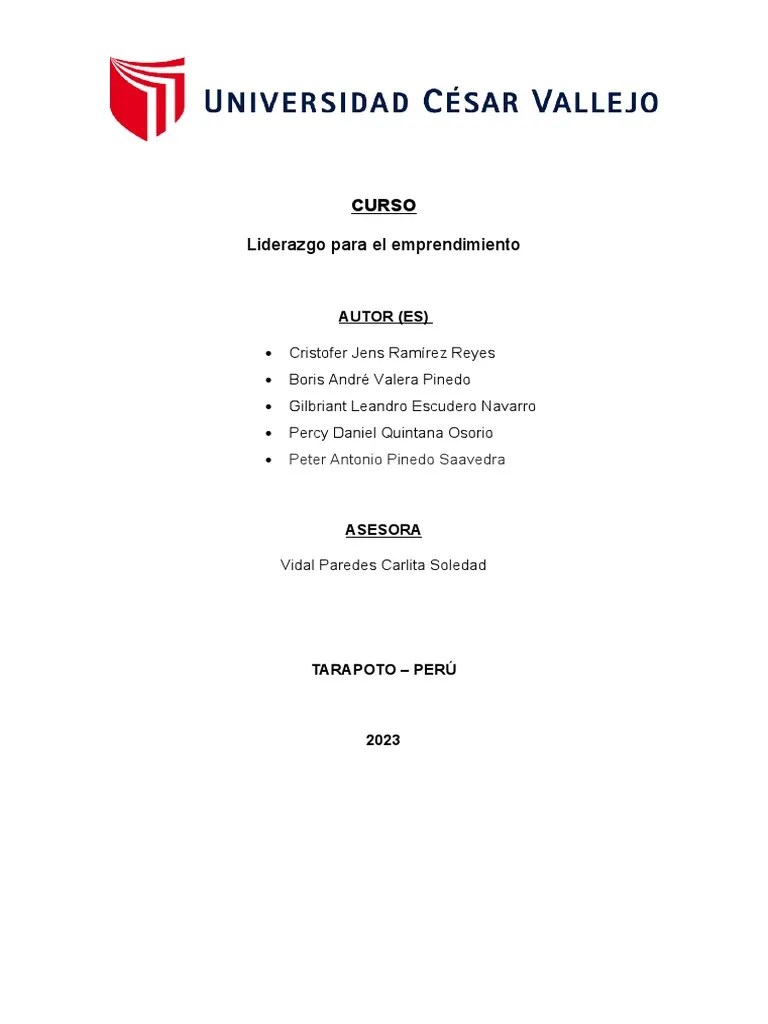 Curso Liderazgo Y Emprendimiento! | PDF | Chocolate | Economias