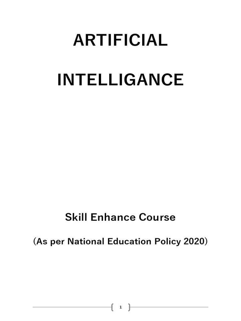 Artificial Int Text Book | PDF | Artificial Intelligence | Intelligence ...