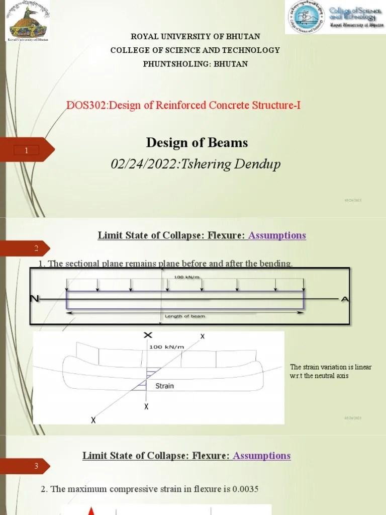 Unit-3 Design Of Beams | PDF | Bending | Stress (Mechanics)
