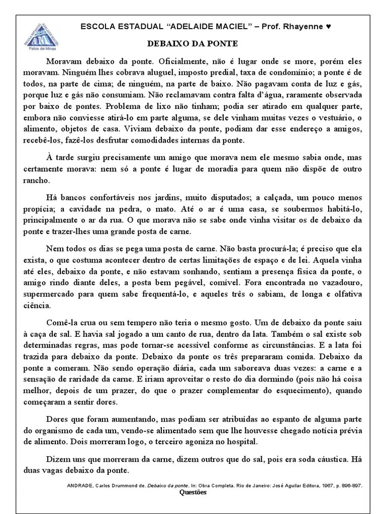 Interpretacao-De-Texto-6 Ano | PDF