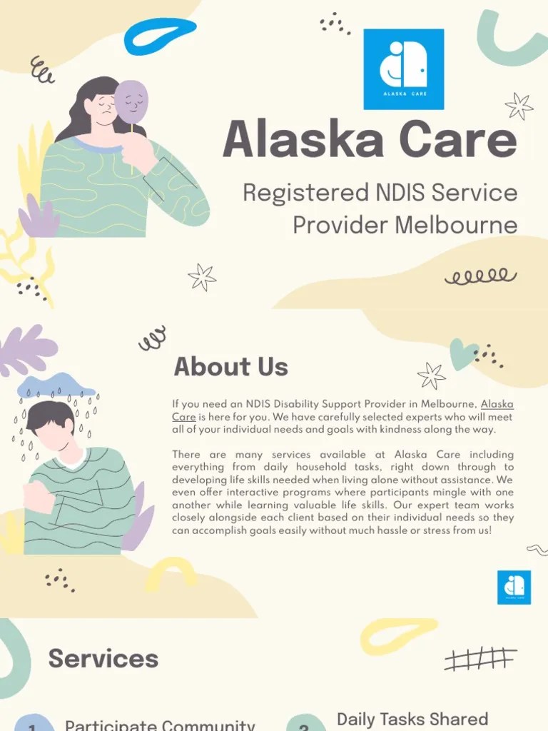 Registered NDIS Service Provider Melbourne - Alaska Care | PDF ...