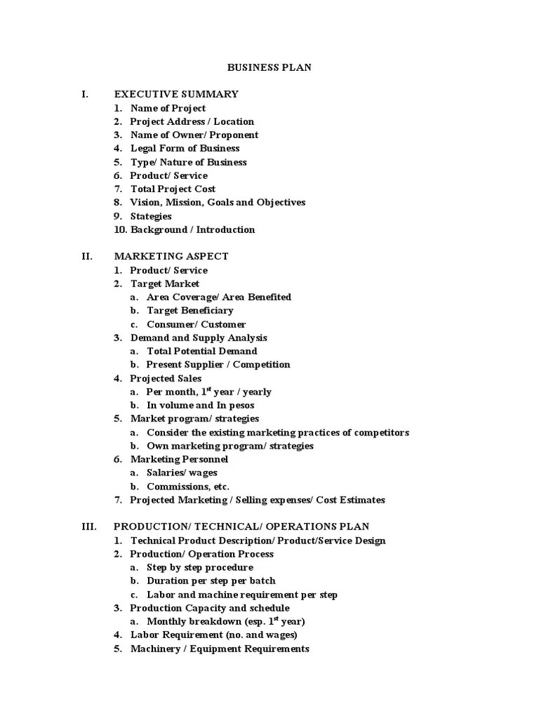 Feasibility Study Template | PDF
