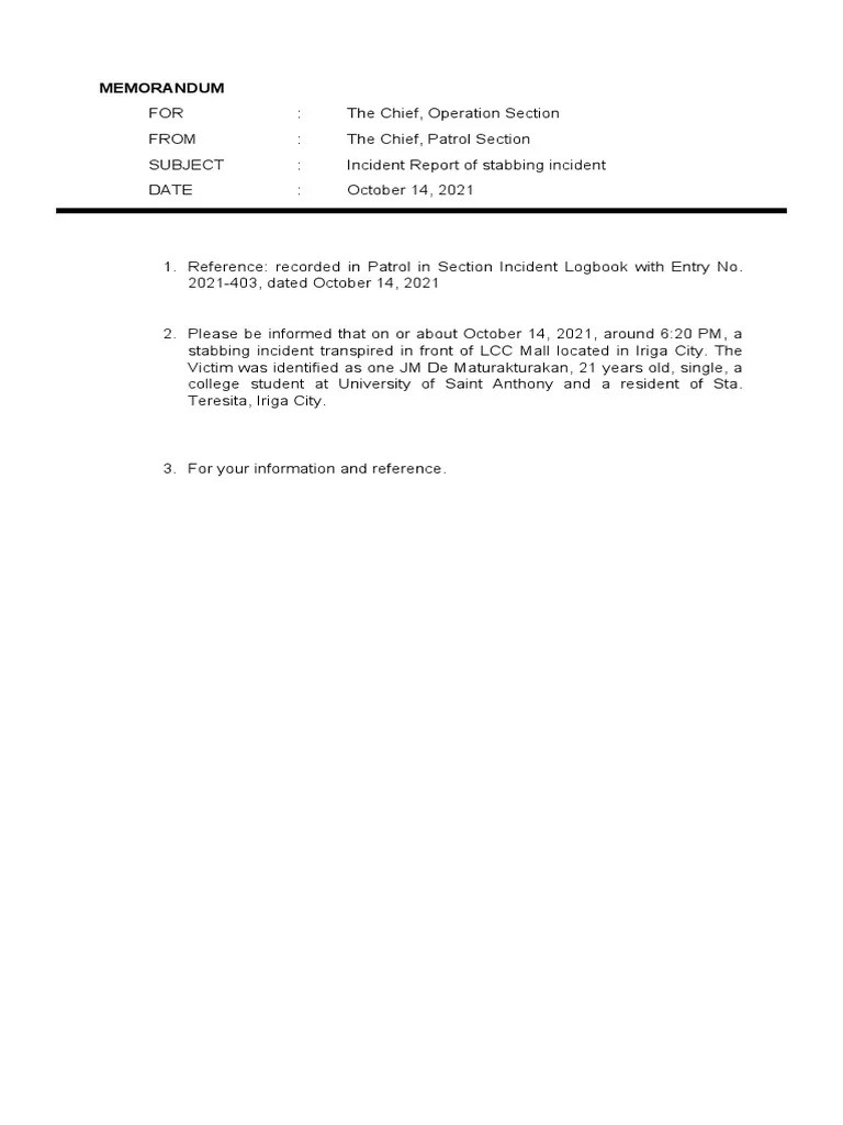 MEMORANDUM | PDF | Bail | Crimes