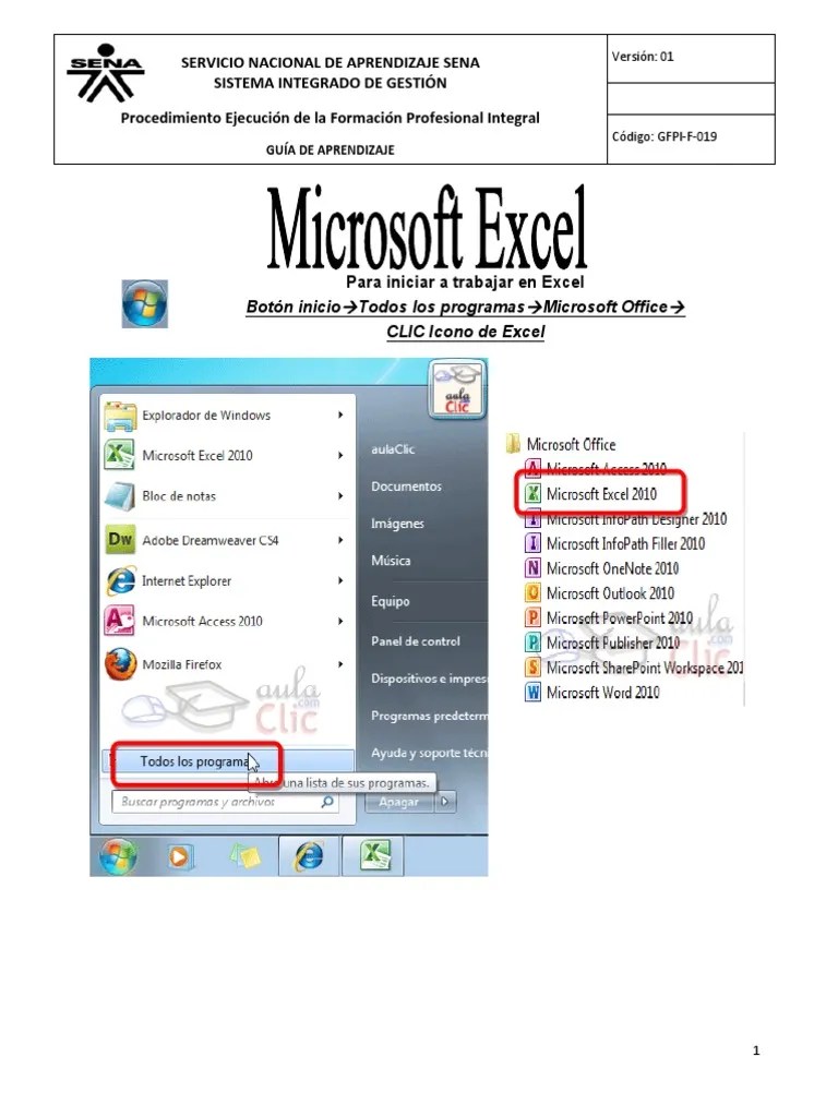 Taller Excel Basico | PDF | Microsoft Excel | Hoja De Cálculo