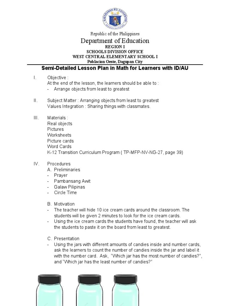 Lesson Plan Cot 1 2022-2023 | Download Free PDF | Lesson Plan | Teachers