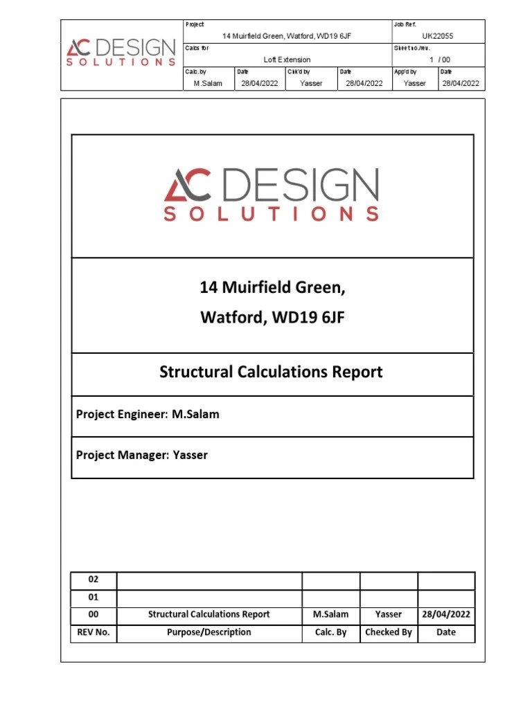 Architectural Drawings | PDF | Bending | Stress (Mechanics)