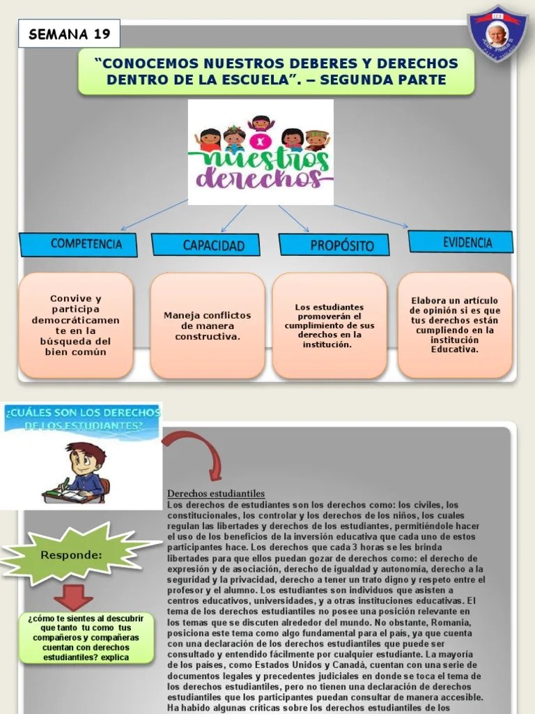 Conociendo Nuestros Deberes Y Derechos | Descargar Gratis PDF ...