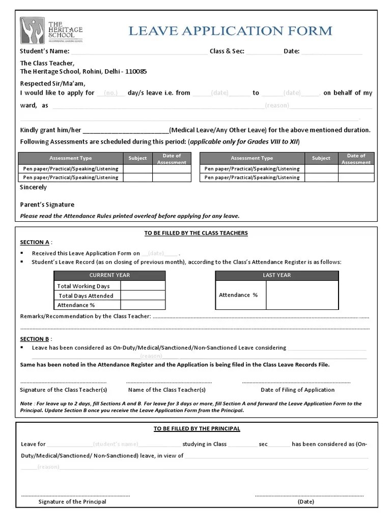 Leave-Application-Form-v1.1 (1) Aadjbsb | PDF