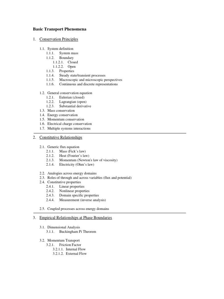 Basic Transport Phenomena | PDF | Transport Phenomena | Heat Transfer