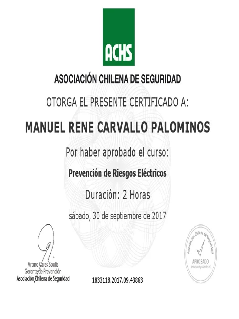 Riesgos Eléctricos | PDF