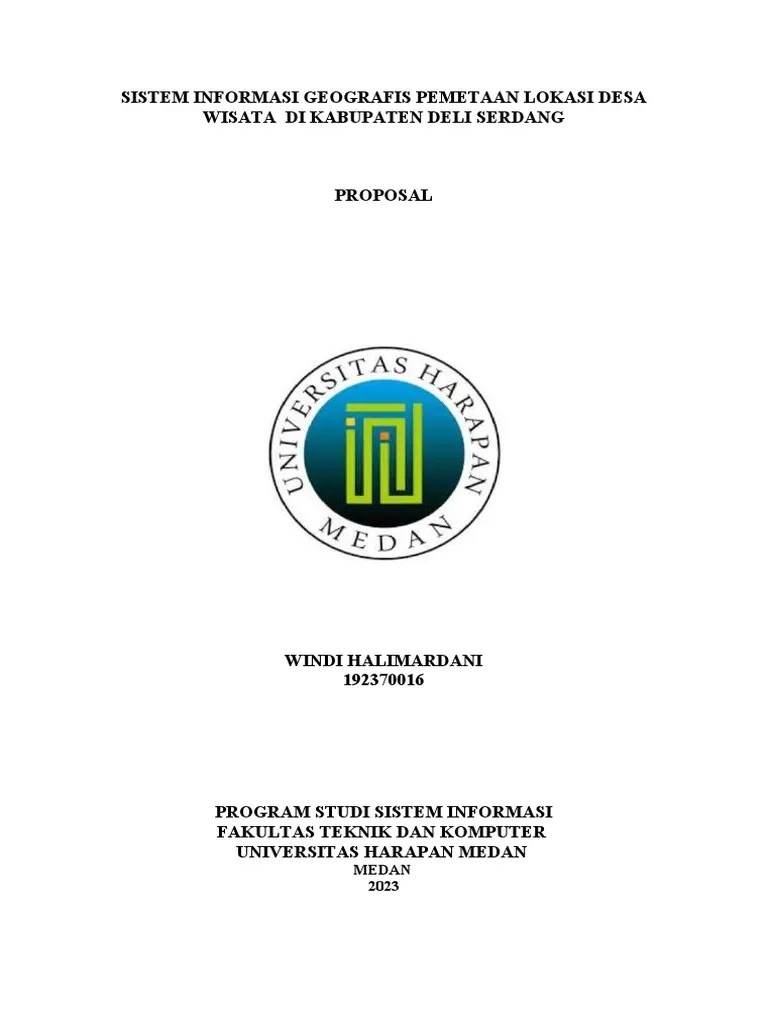 Sistem Informasi Geografis Pemetaan Lokasi Desa Wisata | PDF