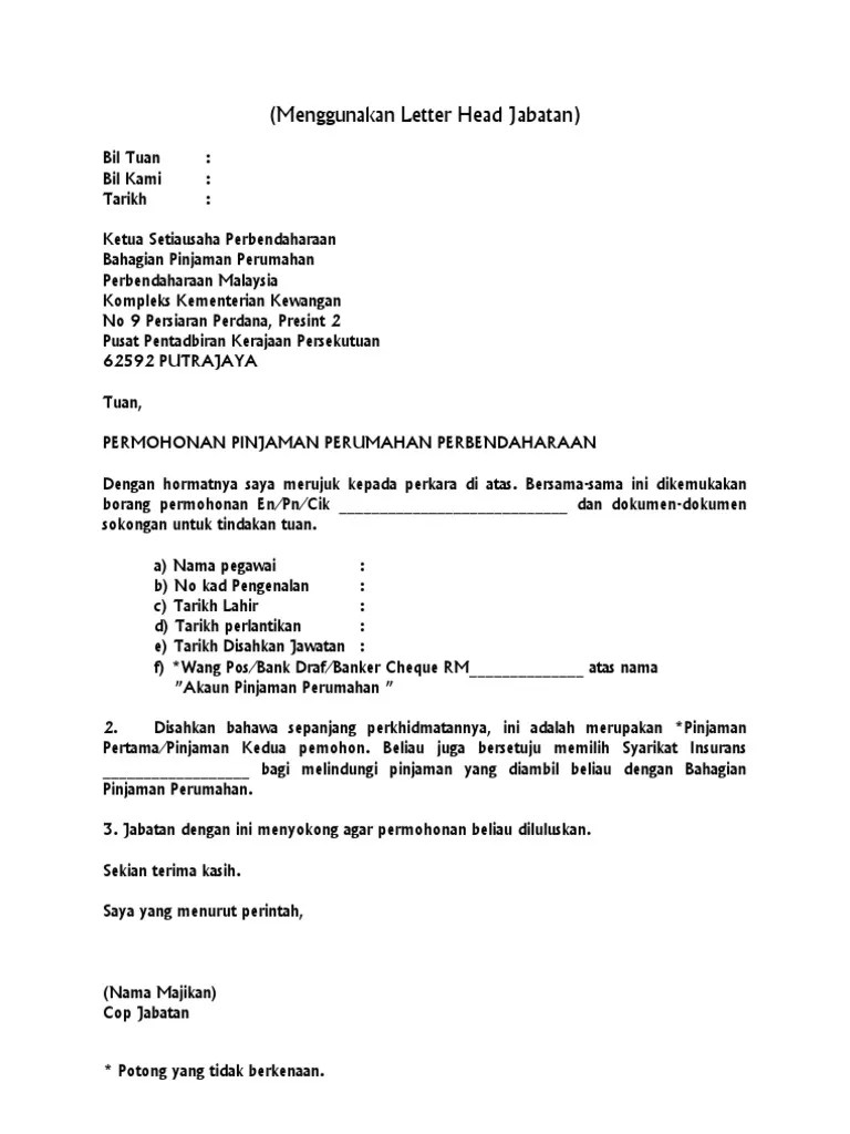 Contoh Surat Iringan Permohonan Pas Kerja Dari Majikan : 2