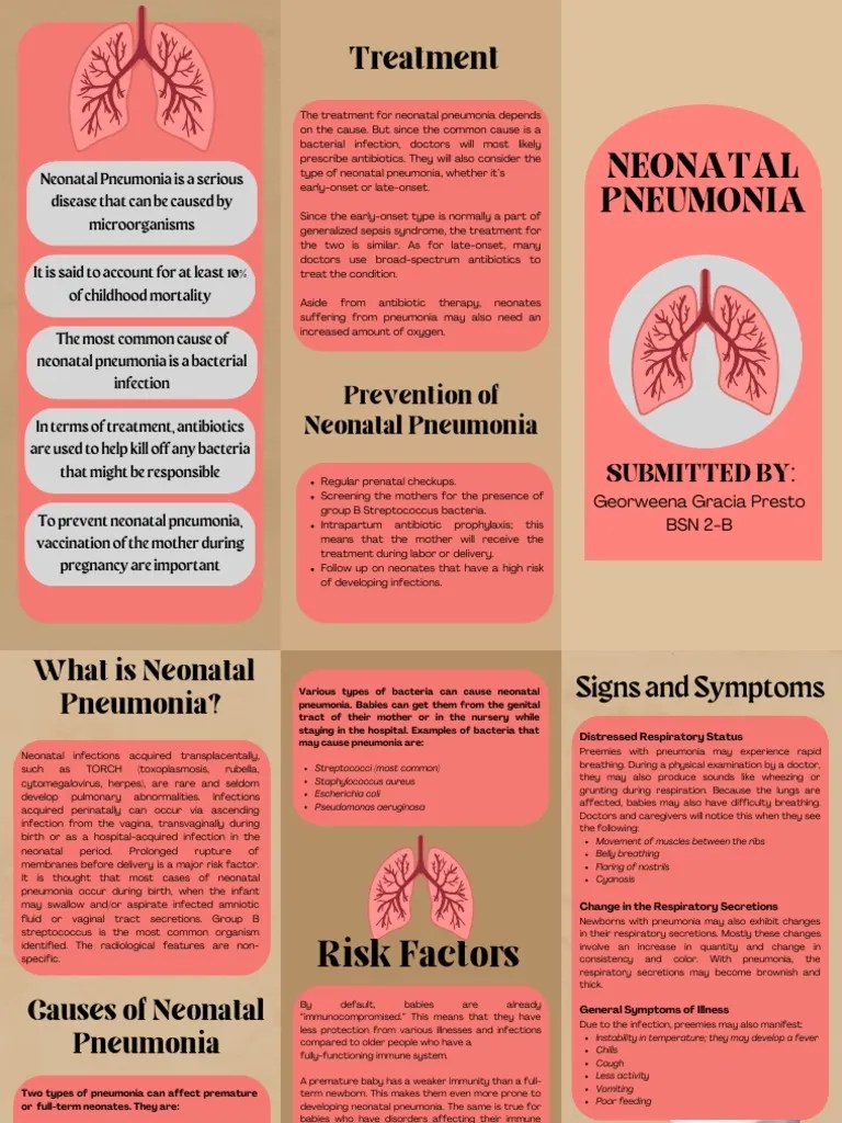 Neonatal Pneumonia | PDF | Pneumonia | Preterm Birth