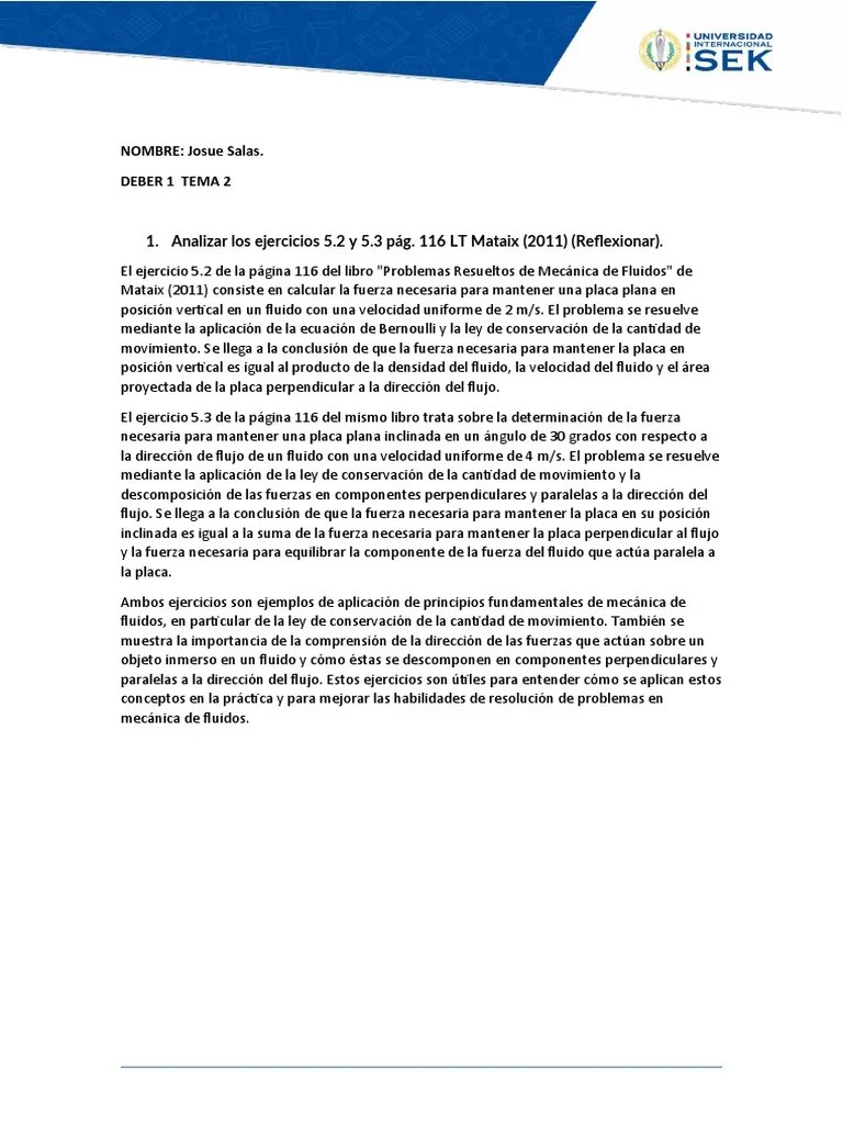 Mecanica De Fluidos | PDF