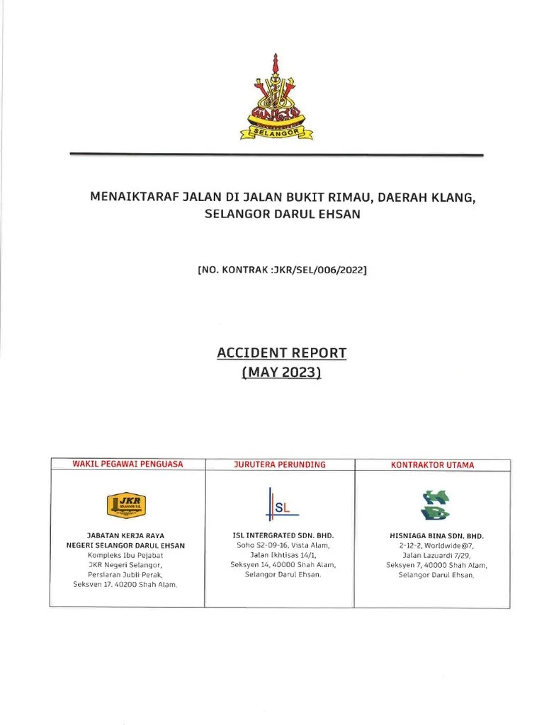 Accident Report | PDF