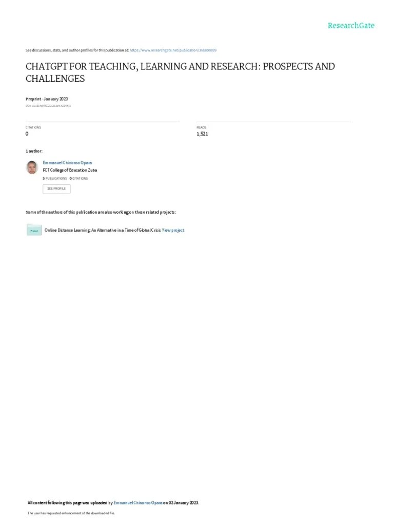 Chat GPT For Teaching | Download Free PDF | Artificial Intelligence ...