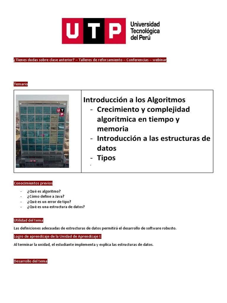 S01.s1 - INTRODUCCION A LOS ALGORITMOS | PDF | Java (lenguaje De Programación) | Tipo De Datos