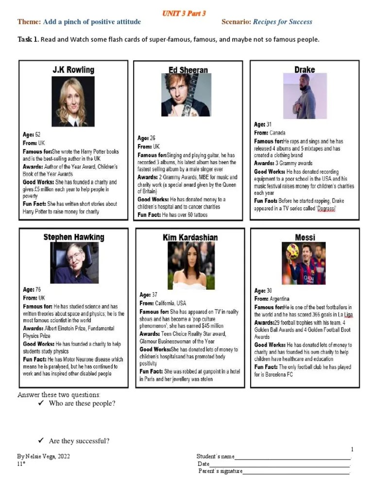 Unit 3 - 11°. Part 3 | PDF | Charlie Chaplin