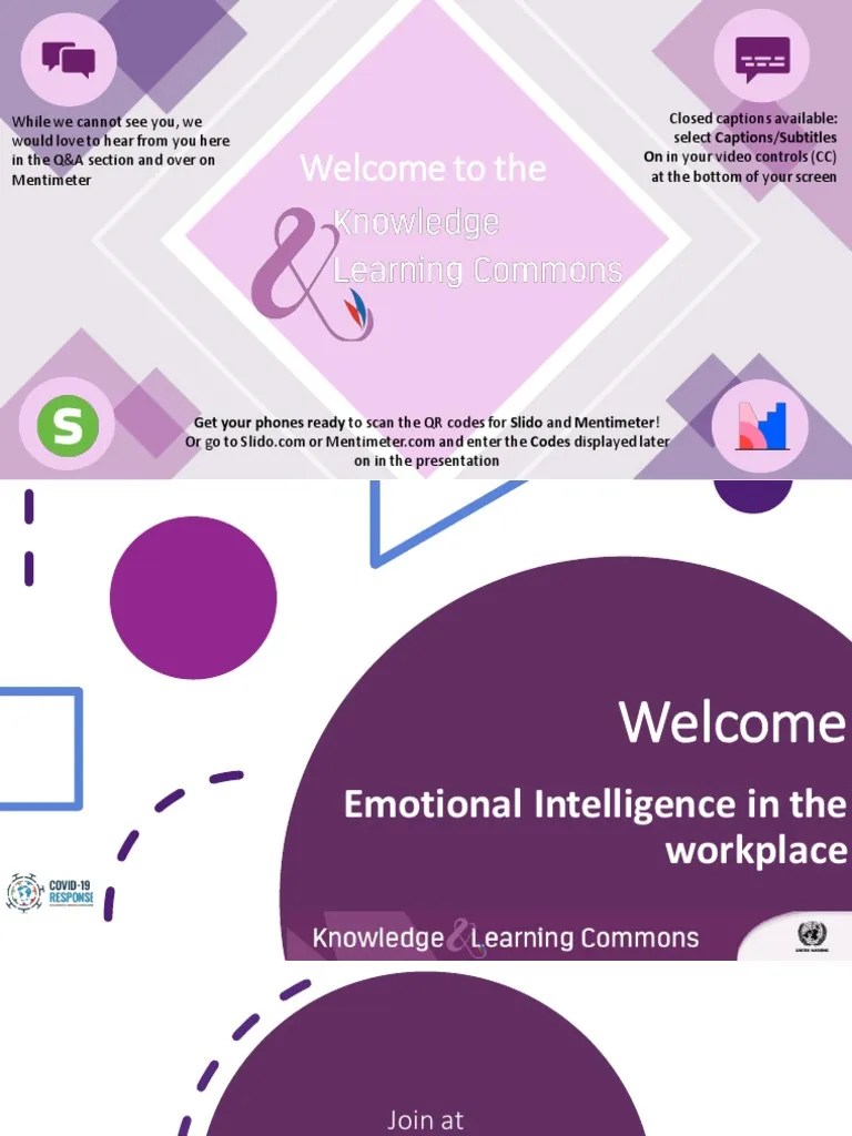 15.04.21 - Emotional Intelligence In The Workplace | PDF | Emotional ...