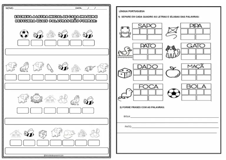 Atividade - Completa - Silabicos Alfa - 18.05.23.jpg | PDF