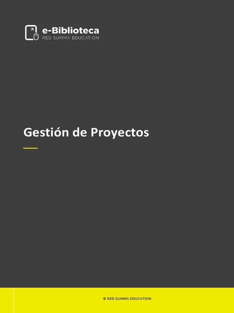 Clase4 - Pdf1 Gestion De Proyectos | PDF | Gestión De Proyectos ...