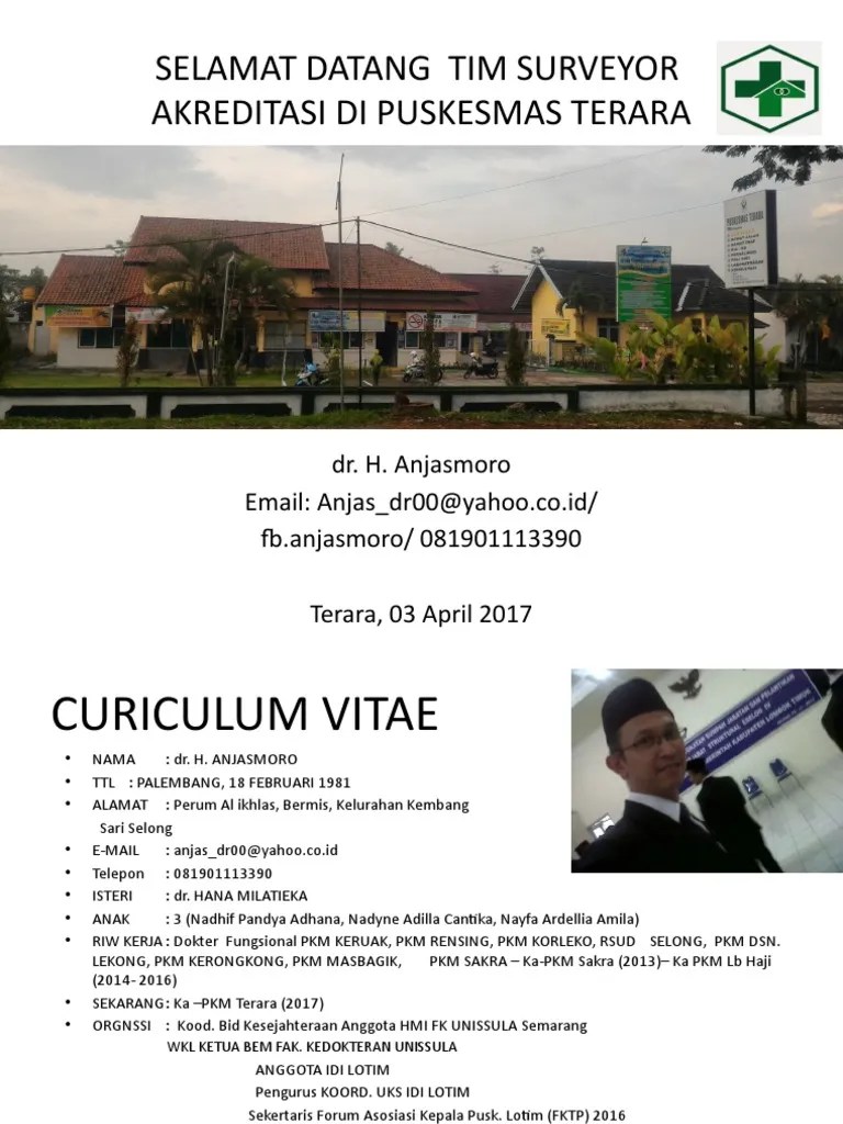 Presentasi Akreditasi PKM Terara | PDF