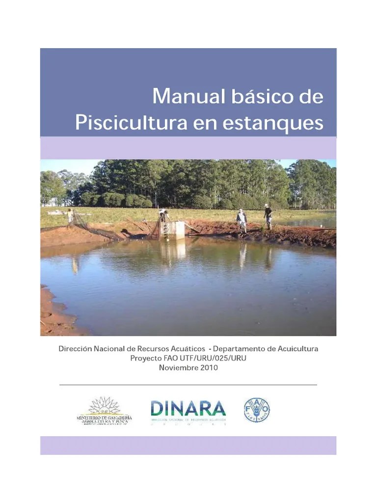 Manual Basico De Piscicultura En Estanques | PDF | Acuicultura | Agua